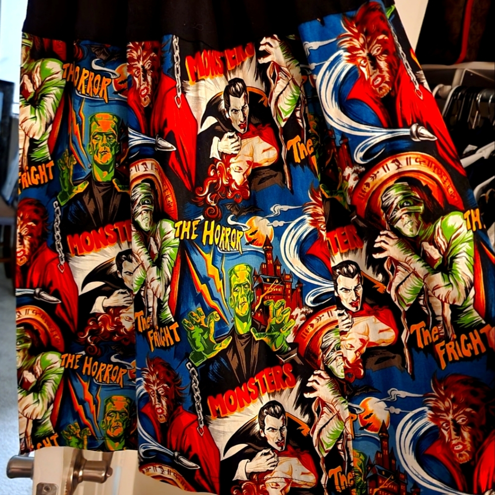 Dracula theme tank top dress